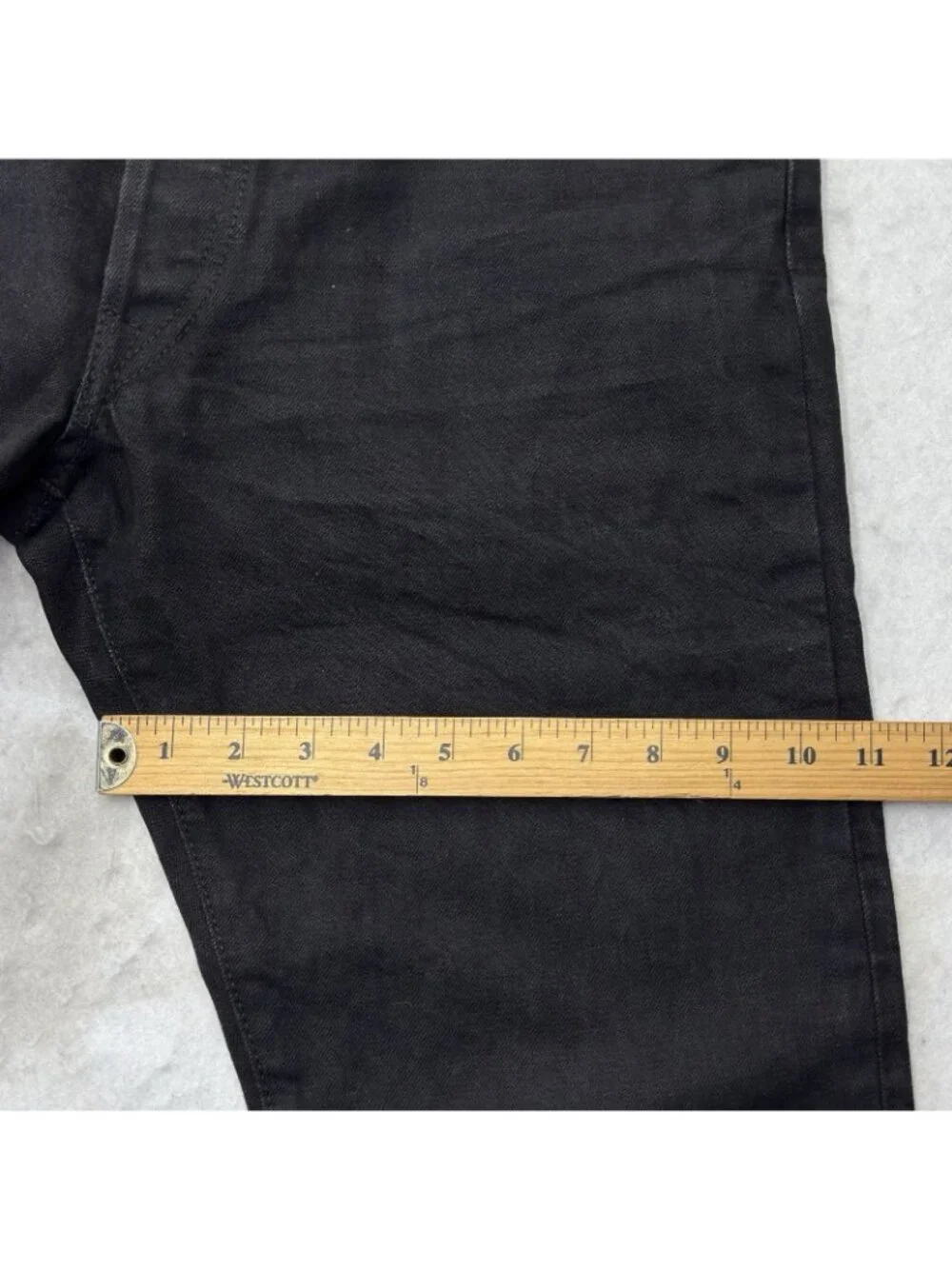 RRL Double RL Japanese Selvedge Denim Jeans Men’s 33x32 Black Slim Fit USA Made